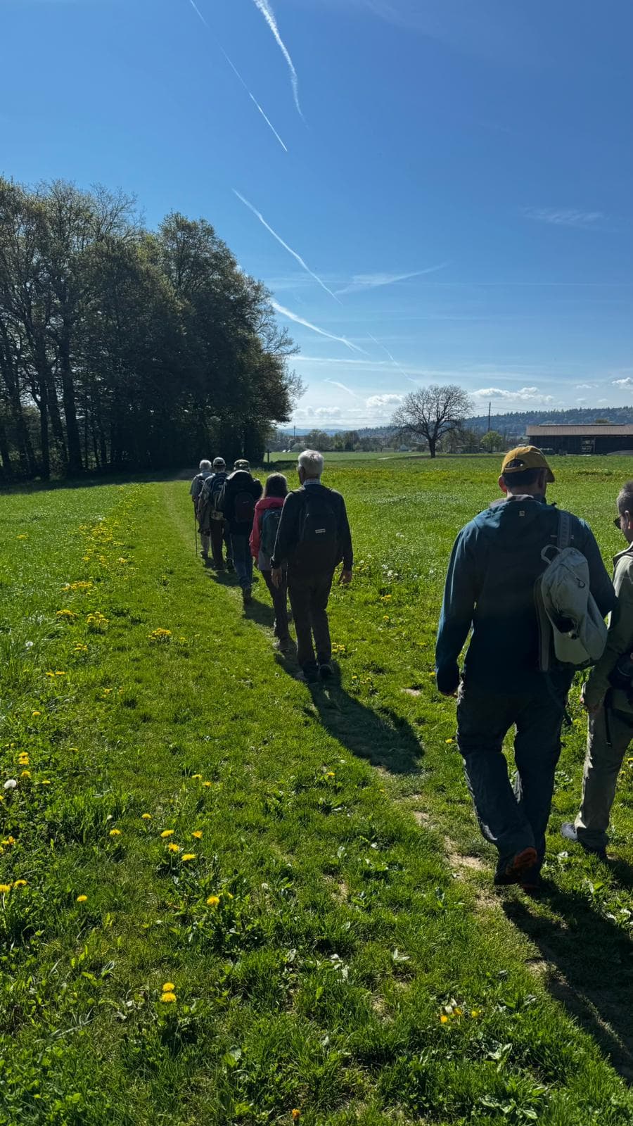 Pilgerweg - Wanderweg durch die Landschaft